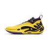 Chaussures de Basketball Li Ning WOW11 Mi-haut Homme Jaune Violet ABAU049-7