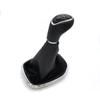 New Shifter Handball Lever Handball For Chevrolet Spark Ng Activ Car Gear Shift Knob Leather Gaitor Boot For Spark Activ
