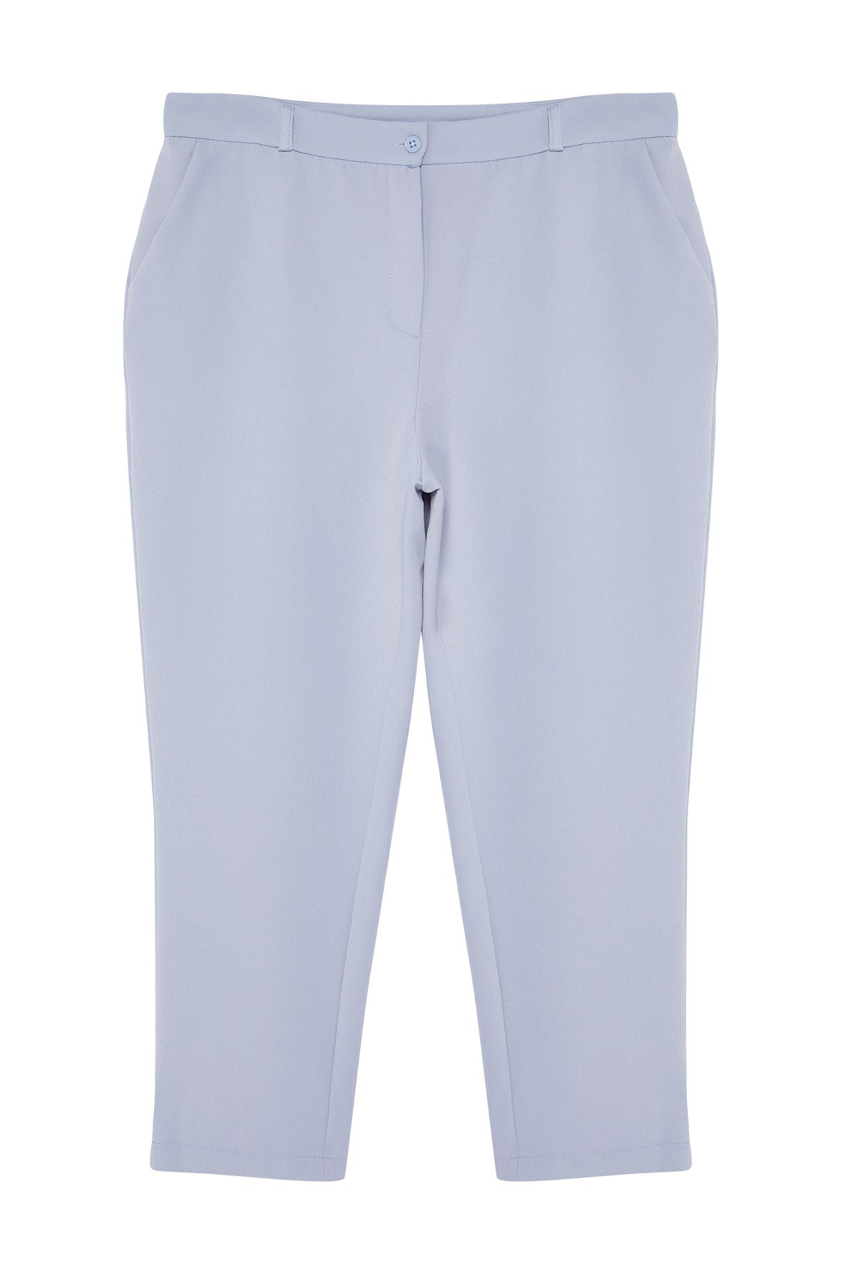 

Женские стильные серые базовые тканые узкие брюки больших размеров больших размеров 2XL