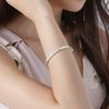 Luxury 925 Silver Bracelets For Women Vintage Starry Sky Carving Adjustable Bangles Party Wedding Fine Jewelry
