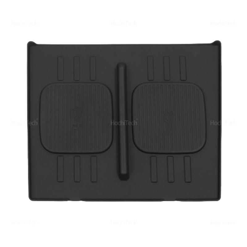 Fast Wireless Charging Pad Non-Slip Mat Storage Lightweight Phone Wireless Charger Mat for Hyundai Santa Fe MX5 2025 2025 2026