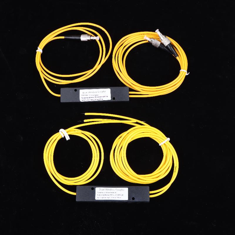 Splitter fibră optică 1X2 SC FC Pigtail fibră optică Splitter FTTH Conic Splitter 1 la 2 Cablu de computer Manșon cablu