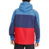 PUMA Color Block Logo Print Casual Hooded Zip Long Sleeve Jacket Men jackets Blue 596083-04