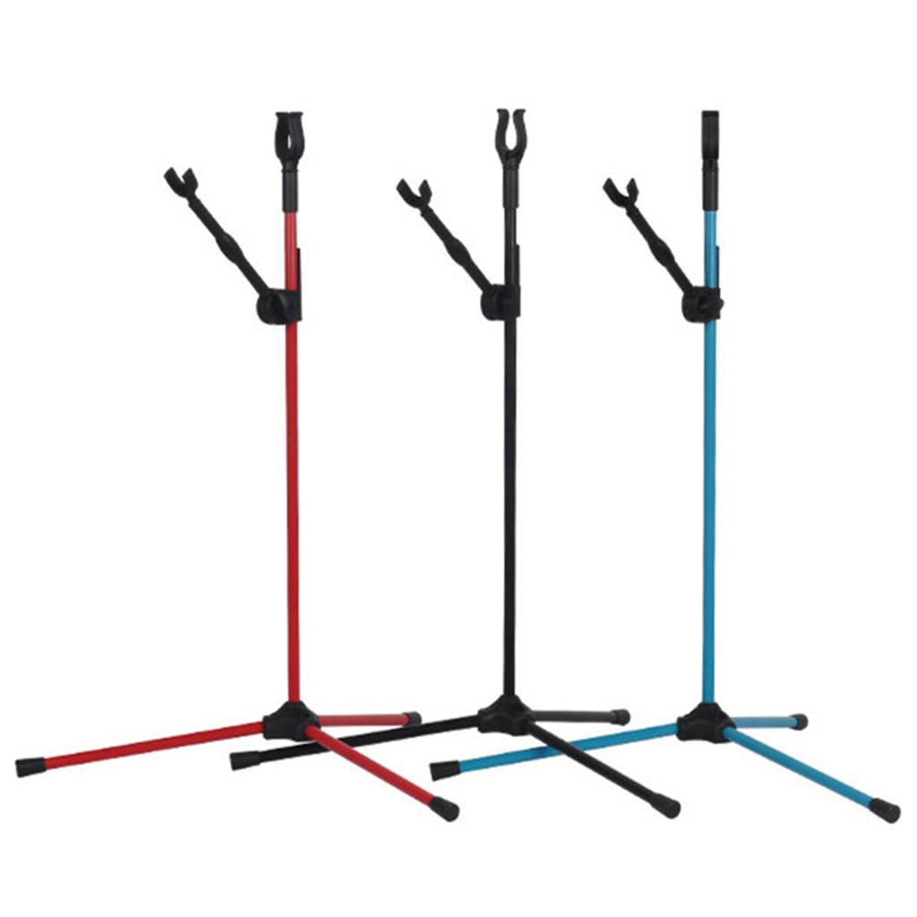 Removable Archerys Bow Stand Recurve Bow Holder Stand Assemble Hanger for Archerys Bow Hunting Shooting Arch Holder Rack