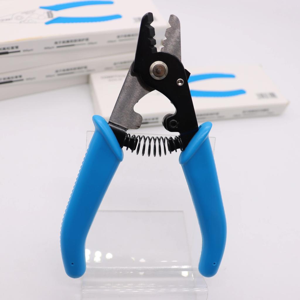 1pc/5pcs COMPTYCO  VCFS-33 Three-port Fiber Optical Stripper Pliers Wire Strippers for FTTH Tools Optic Stripping Plier Tool