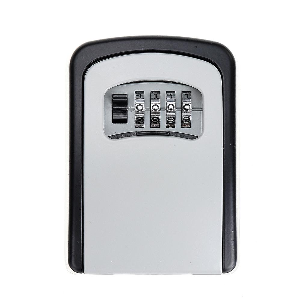 Buy 4 Digit Password Combination Key Box Wall Safety Security Lock Case ...