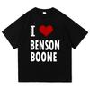 Benson Boone ONE HIT WONDER Camiseta Misma Ropa Hombre/mujer Ropa Vintage Harajuku Camisetas de Alta Calidad para Amante