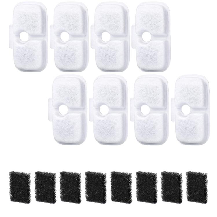 Pack of 4 Replacement Filters Optimizes Your Pet Drinking Routine Cats Fountain