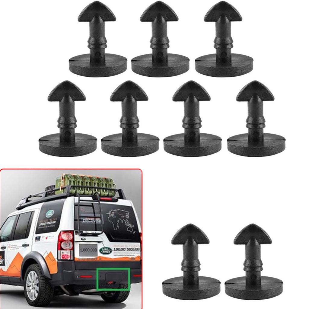 10 szt. Klipsy mocujące osłonę ucha holowniczego tylnego zderzaka dla Sport 06-09 Discovery 3 4 DYR500010 Zamienne klipsy osłony ucha holowniczego