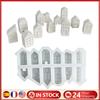 House Silicone Casting Moulds Reusable DIY Handmade House Molds House Shaped Candlestick Silicone Mould for Home Decor