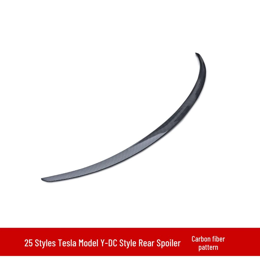Tesla Model Y 2025 Body Kit: Rear Spoiler, Front Lip, Side Skirts, Tail Wing, Rear Diffuser, and Lip Extensions