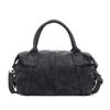 Vintage Faux Leather Duffel Bag Women's Fashion Shoulder Tote with Dual Handle and Practical Design