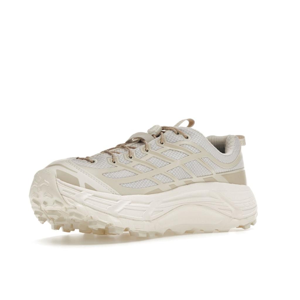 HOKA Mafate Three2 Eggnog Shifting Sand Unisex Sneakers Cream 1141572-ESSN
