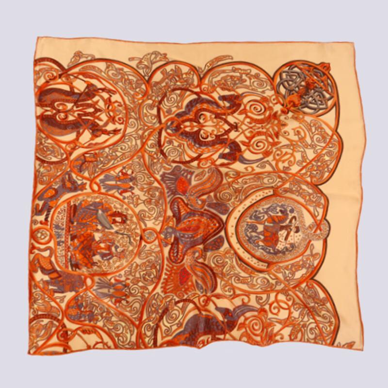 Jingsijie Sisi Xiangkou Mulberry Silk Small Square Scarf