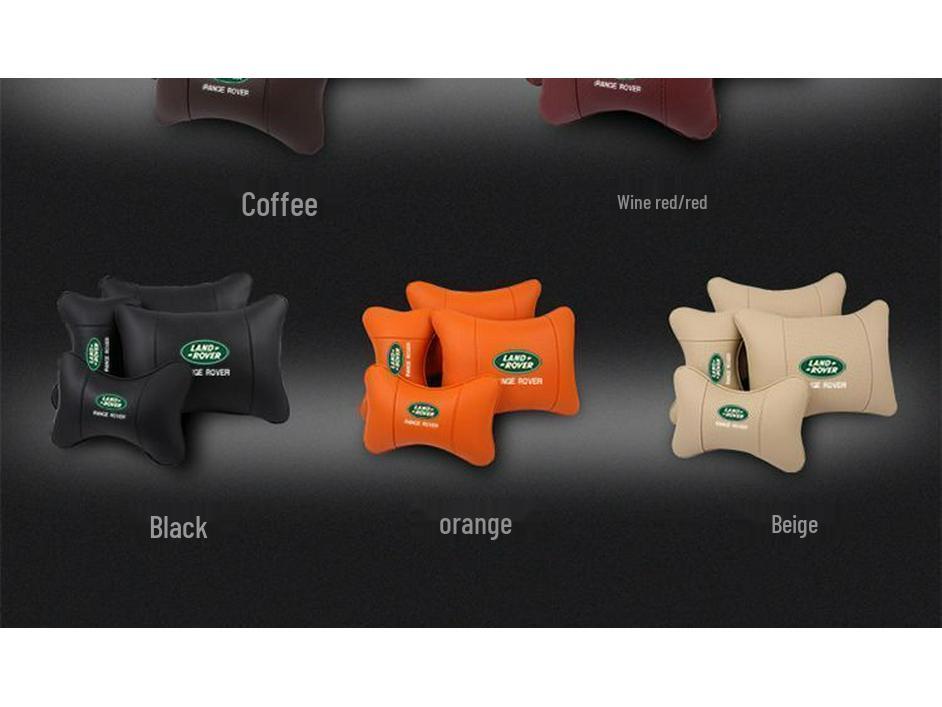 Geeignetes Nacken- und Lendenwirbelstützkissen für Range Rover: Evoque, Discovery, Sport, Velar, Guardian Kopfstützenschutz.