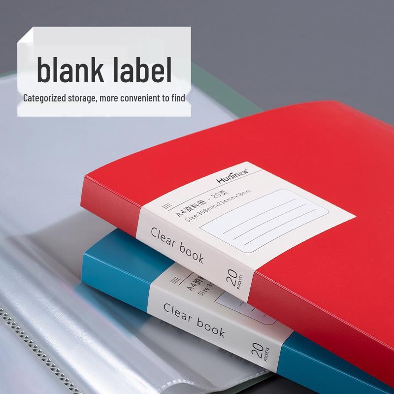 Multi-Color A4 Music Folder & Test Paper Storage Book