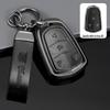 Genuine Leather Key Case for Cadillac XT5, CT5, XTS Key Fob - Unisex Design with Buckle