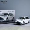 Stock 1:64 Toyota Sienna Home Mvp Series Simulation Alloy Micro Diecast Integrated Car Model Customization Toy Gift Ornament