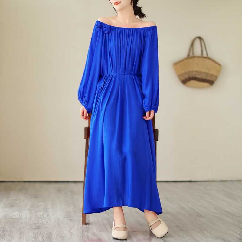 Loose Knee Length Dress