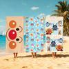 Cartoon A-Anpanman-S cute Towel Large Quick-Drying Microfiber soft Beach Towel for Travel Fitness Sauna Bathing Camping
