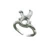 Adorable Bunny Head DIY Ring Setting for 6.2mm Round Moissanite