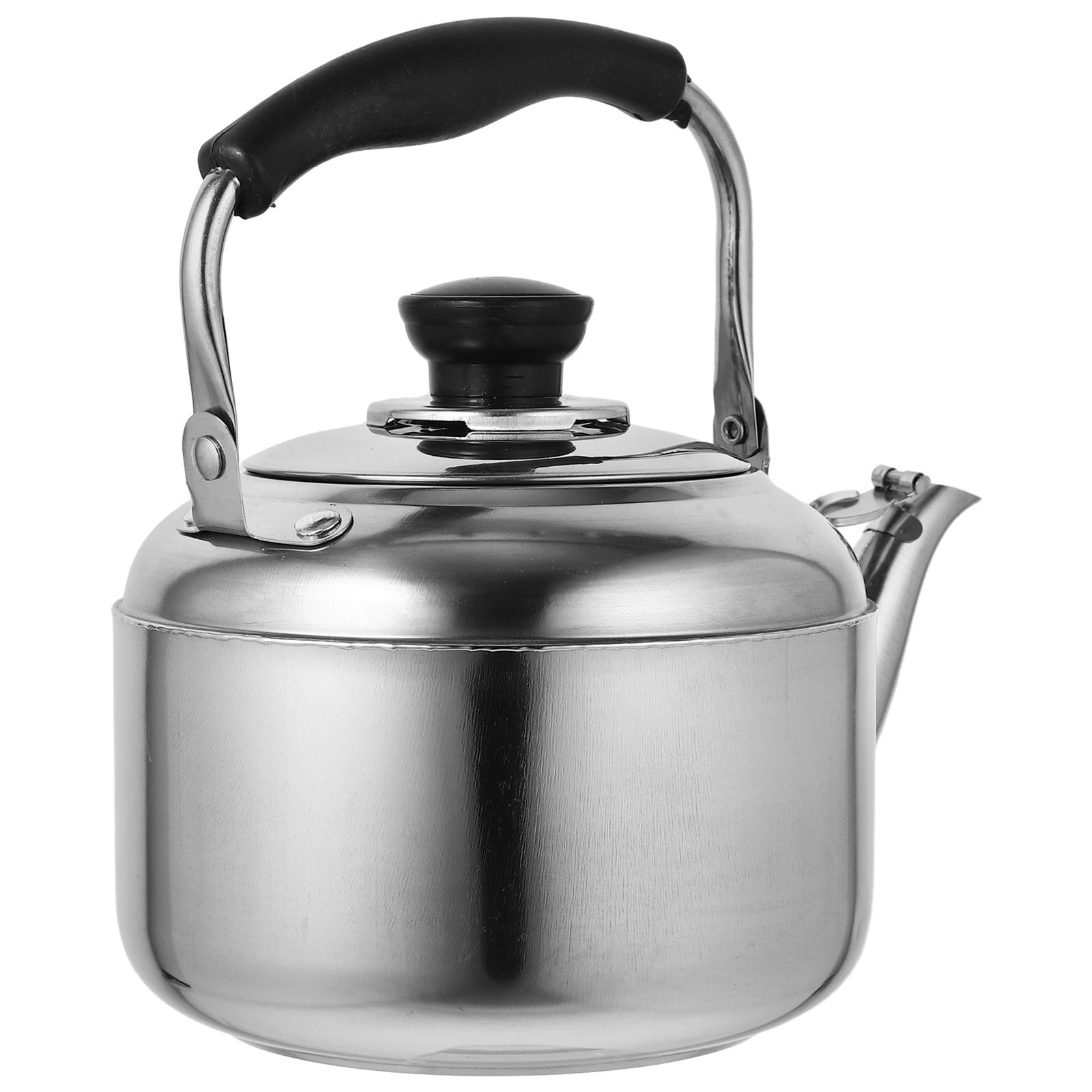

You Can Stainless Steel Kettle Stove Water Boiler Sound Pot Gas Kitchen Tea Travel