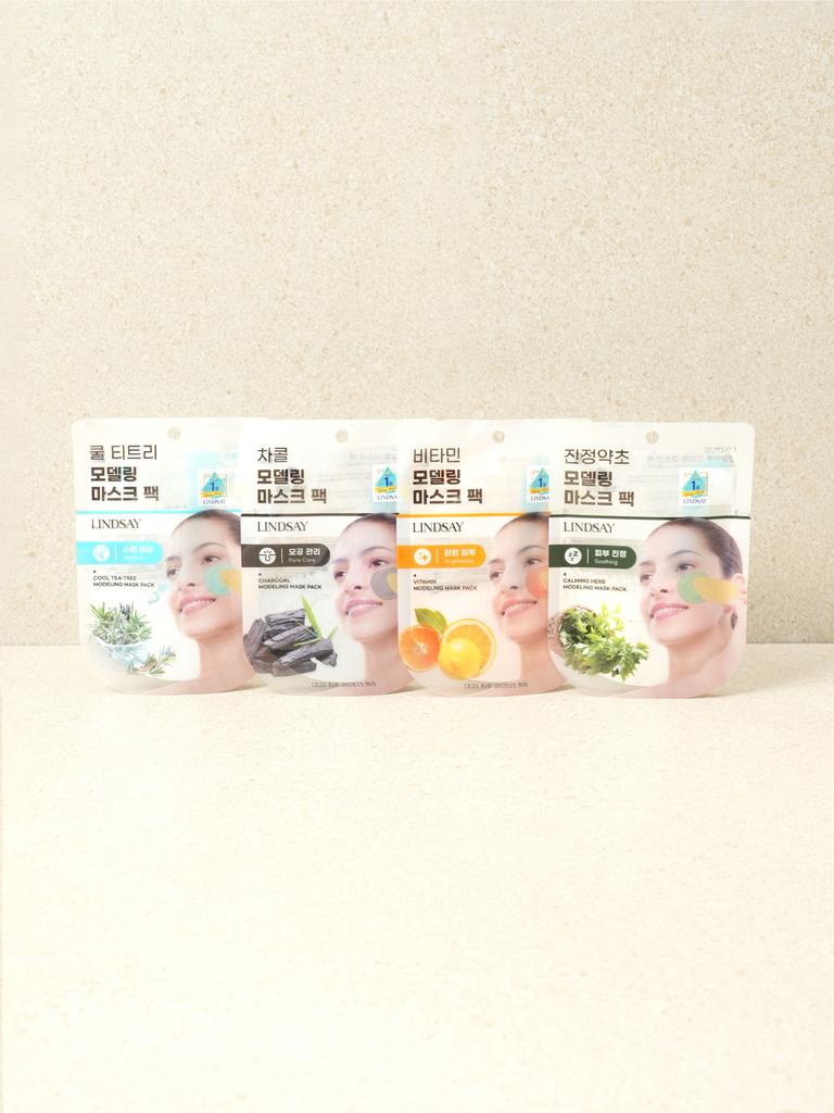 Lindsay Charcoal Modeling Mask Pack 28g - Pore Cleansing Facial
