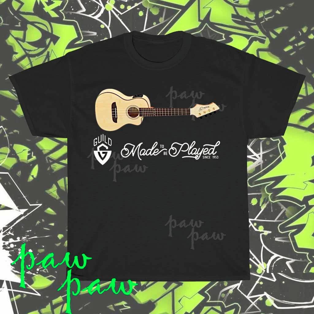 Brand New Guild Guitars Logo American T-Shirt Funny Size S to 5XL S