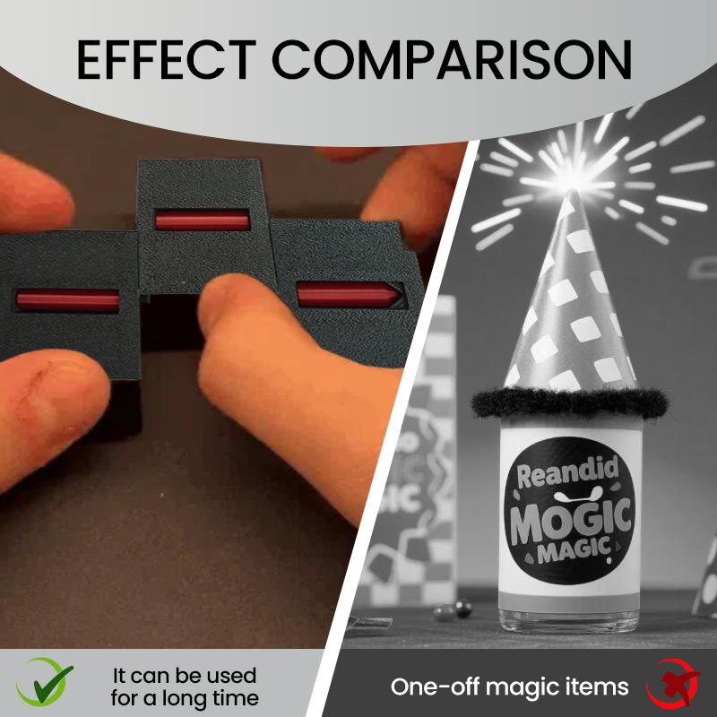 Magic Box, Magic Props, Magician's Performance Props, Unique Creative Gifts for Friends To Relieve Stress, Double-layer Nested