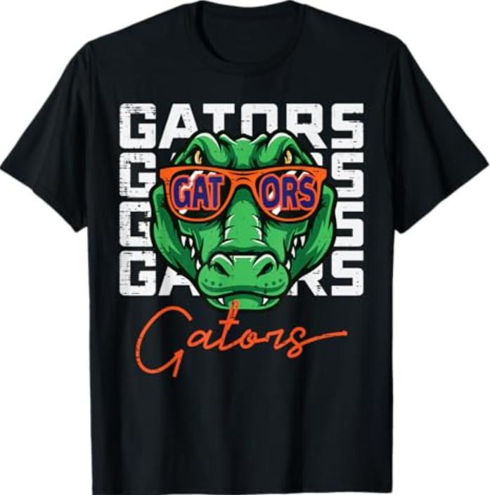 Gator Sunglasses Women Kids Boys Girls Men Youth Teen T-Shirt