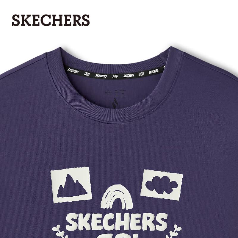 Skechers Unisex Performance Short-Sleeve T-Shirt with Sun Protection