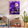 Kpop Demon Hunters Customize Your Name Diamond Painting Round Diamond Rhinestones Mosaic Diamond Embroidery Wall Paintings Rhinestones Gift Frameless