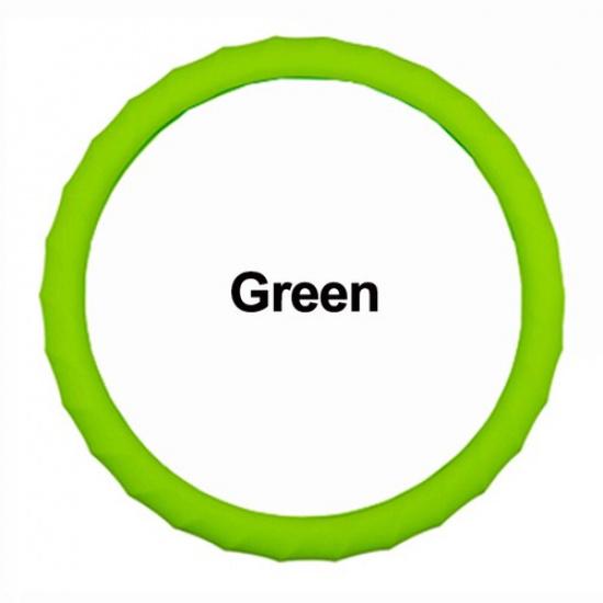 6 Colors Car Steering Wheel Cover Fashion Silicone Universal For 36-38CM M Size