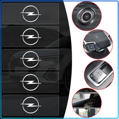 For Crosa D Astra H Insignia Astra J Zafira B Mokkaastra Vivaro Astra G Car Styling 3D Alloy Metal Motorcycle Emblem Badge Sticker