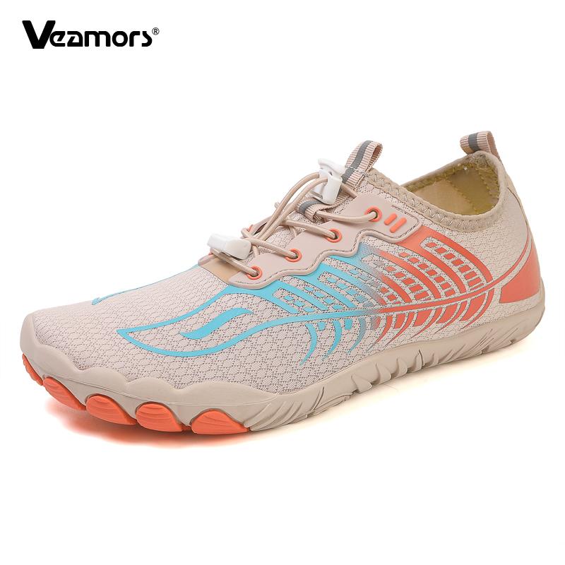 Men Barefoot Water Shoes Quick Drying Beach Wading Sneakers Women Breathable Light Beach Aqua Shoes for Swimming Surfing Sailing