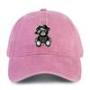 Cartoon Sunglasses Bear Cartoon Hat Printed Baseball Cap Men's and Women's Soft Top Duck Hat Tongue Adjustable Sunshade Hat