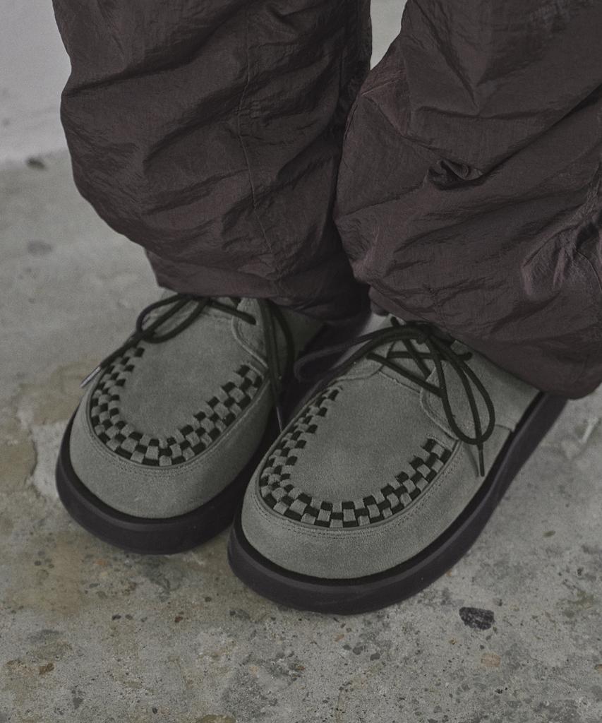 Romantic Move Bowie Winter Shoes R24U001 (Grey Suede)