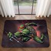 Cartoon Ninja Turtles Print Area Rug Hero Turtle Non Slip Floor Mat Kids Boys Bedroom Entryway Home Decor Doormat