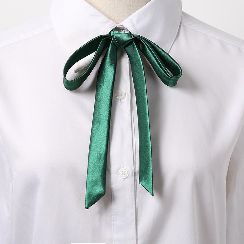 Hand-tied JK Bow Tie, Narrow And Versatile Bow Ribbon