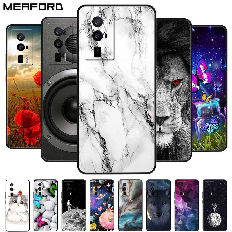 For Xiaomi Poco F5 Pro 5G Case Marble Painted Silicone Soft TPU Funda Cases For Poco F5 Pro 5G Cover Coque POCOF5Pro 2023 6.67"
