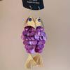Personality Fish-shaped Earrings Scaly Dangle Earrings Imitation Shell Tassel Earrings  Festival