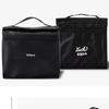 Black Color Marker Pens Storage Bag Massive Storage Zippered Closure Art Markers Organizer Handbag Style Functional Storage