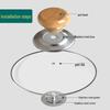 Newcomer Exclusive: Solid Wood Anti-Scald Pot Lid Knob - Universal Handle for Cookware with Free Shipping