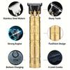 T9 Carving Vintage Hair Clipper For Mens Grooming Essential Tools USB Fast Rechargeable Beard Hair Trimmer Provide Precise Shave