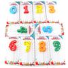 1PC Dinosaur Digital Candles Cake Decorations 0-9 Year Old Happy Birthday Cake Candle Colorful Digital Candle Party Supplies