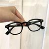 Okulary w stylu Johnny'ego Deppa Męskie Vintage Okrągłe Okulary z Nitami Design Kompaktowa Oprawka Okulary Przezroczyste Soczewki Oculos