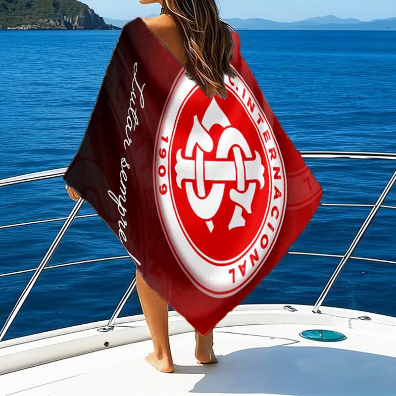 Always Fight Spirit Printed Beach Towel, Super Soft Microfiber, Perfect Gift Birthday, for Pool, Beach, Travel, for family and friends