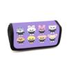 Cute Cartoon Animal Multi-Layer Pencil Case - Large Capacity, Portable Stationery Box for Students