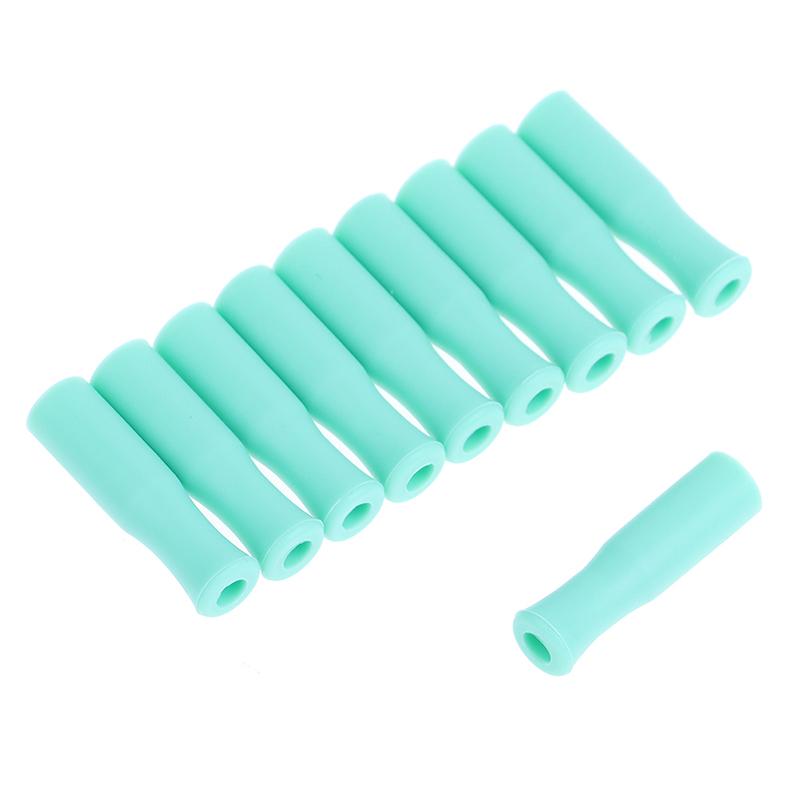 

10/20Pcs Straw Tip Cover Food Grade Silicone Cover Caps Reusable Anti Burn Protector Party Supplies Accessories