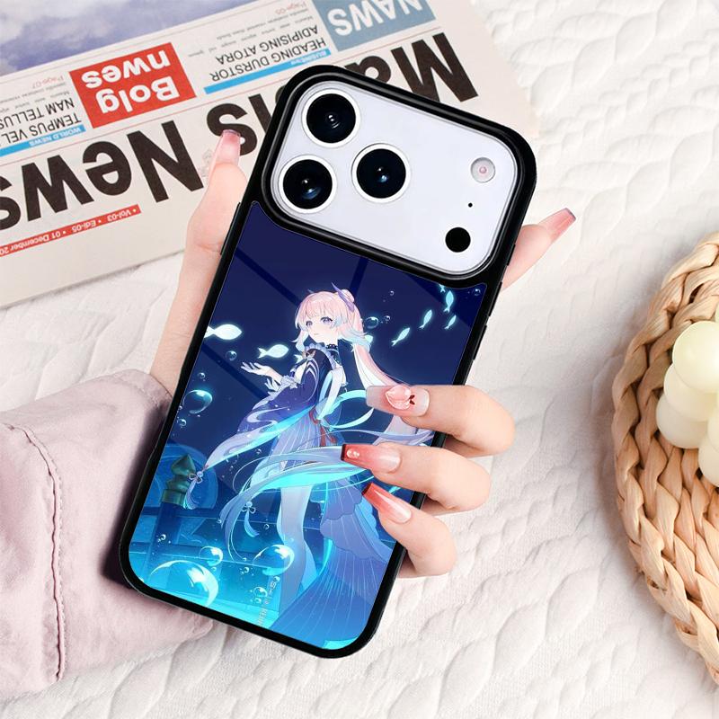 Genshin Impact Sangonomiya Kokomi Phone Case For IPhone 17 16e 15 14 13 12 11 Pro Max Air Mini Soft Protective Cover